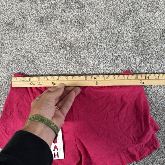 Indah Ruffle Hem Beach Cover Shorts XS Flowy Flirty Boho Chic Coquette Festival - Picture 4 of 11